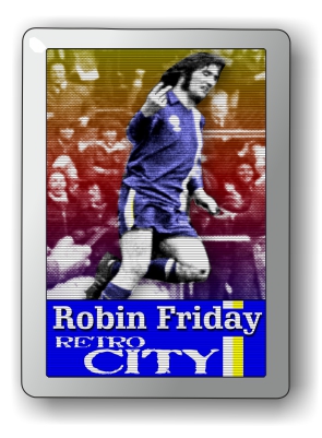 Robin Friday, fridge magnet